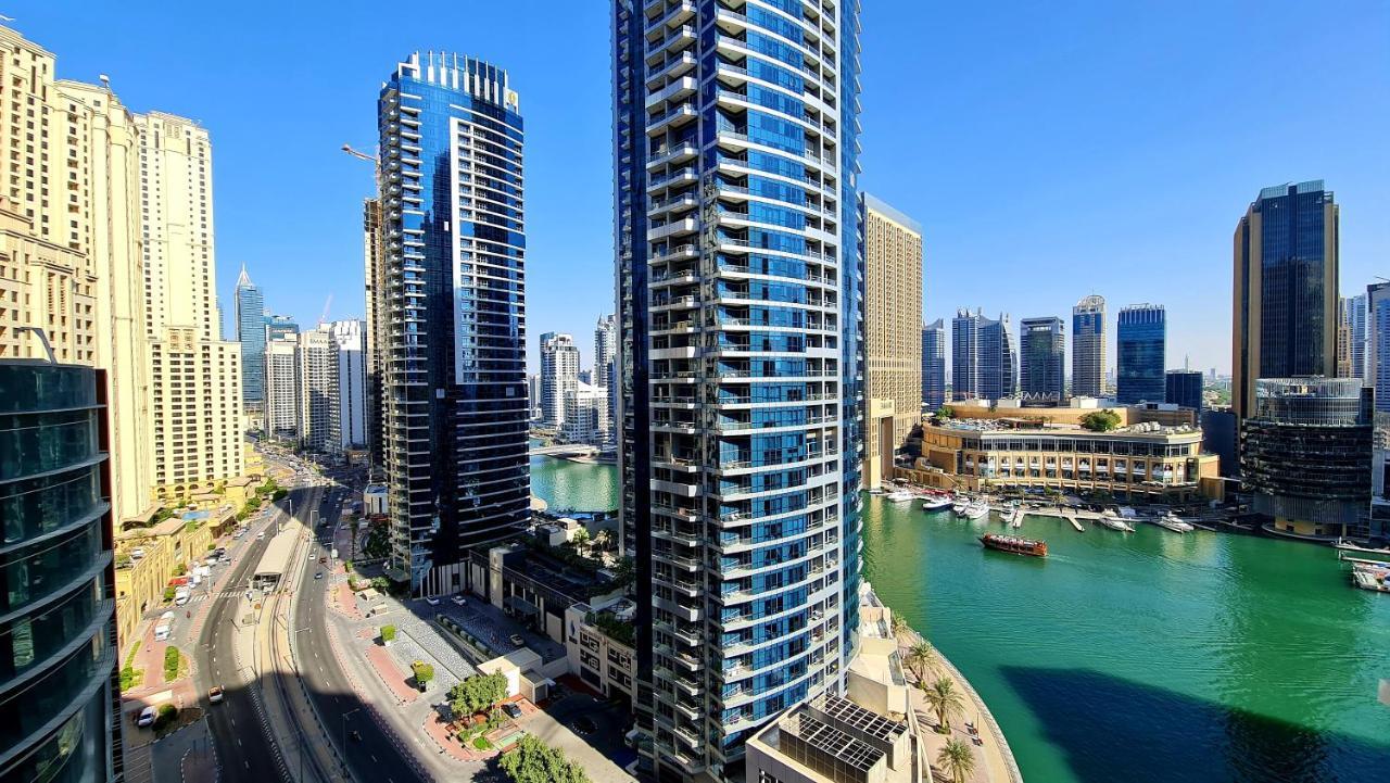 Marco Polo - Stunning Marina Views , High Floor, Close To Tram Dubai Exterior foto